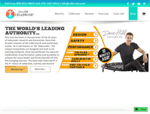 Tablet Screenshot of cellercise.com
